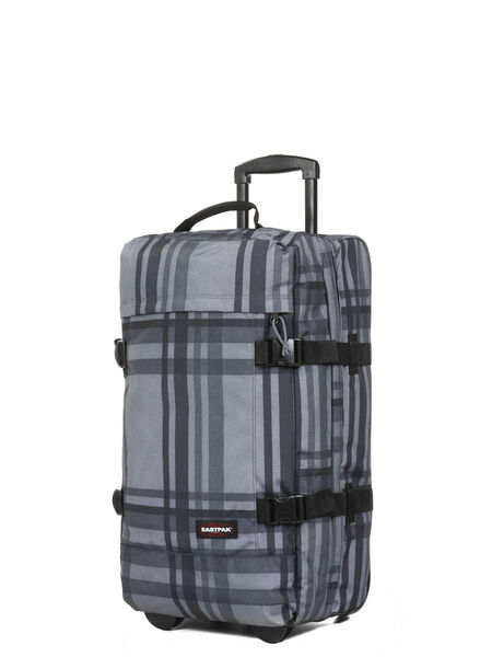 Sac de voyage à roulettes Tranverz M - 66 cm Checkci Grey
