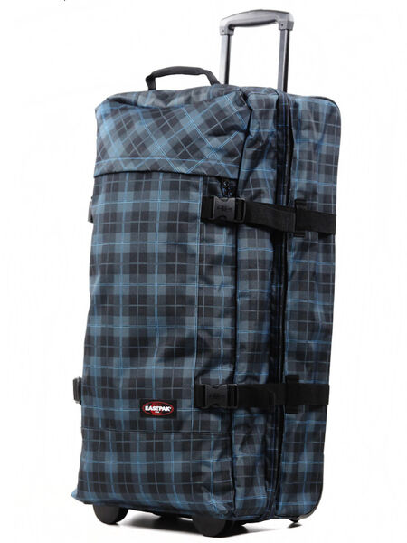 Sac de voyage à roulettes Tranverz L - 77 cm Unichecks Black