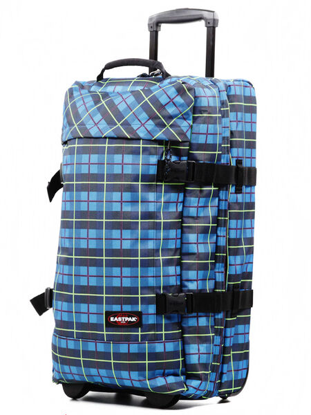 Sac de voyage à roulettes Tranverz M - 66 cm Unichecks Blue