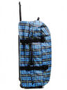 Sac de voyage � roulettes Tranverz L - 77 cm Unichecks Blue Unichecks Blue