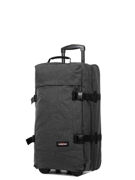 Sac de voyage à roulettes Tranverz M - 66 cm Black Denim