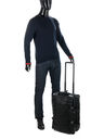Sac de voyage cabine trolley Tranverz S Leather 51 cm Black Ink Leather