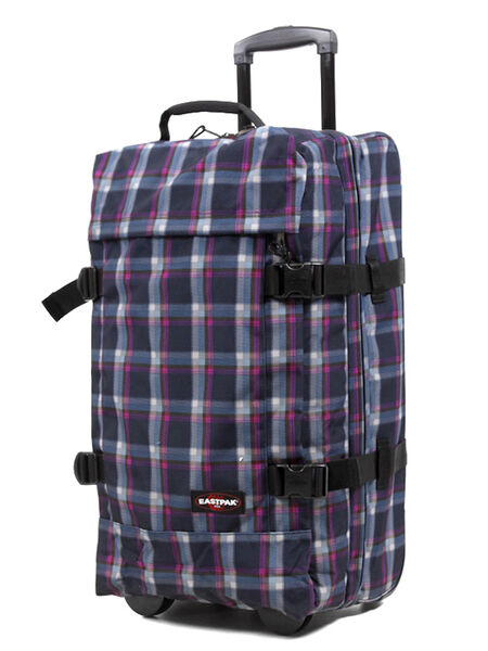 Sac de voyage � roulettes Tranverz M - 66 cm Checked Pink