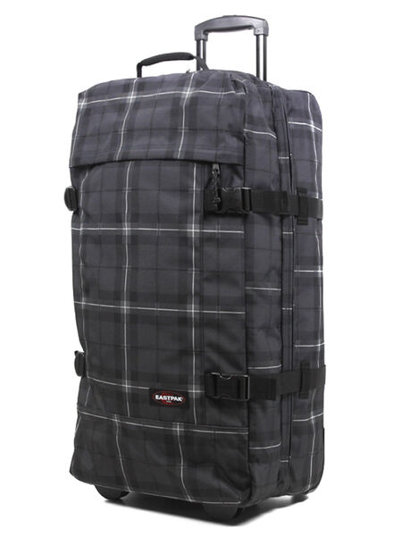 Sac de voyage à roulettes Tranverz L - 77 cm Checked Black