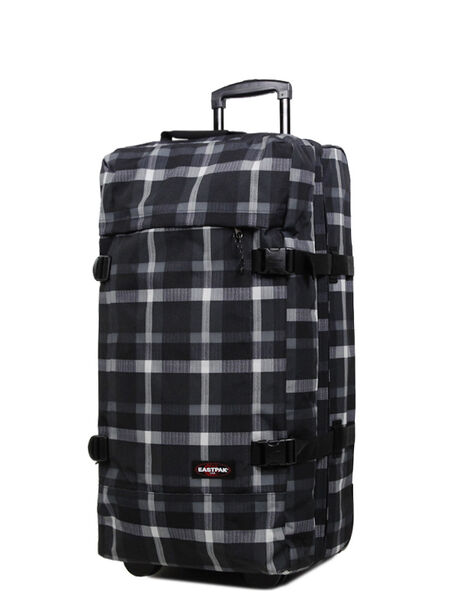 Sac de voyage à roulettes Tranverz L - 77 cm Checkbook Black