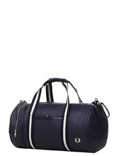 Sac de voyage Fred Perry Scotch Grain Barrel Bag 45 cm Navy