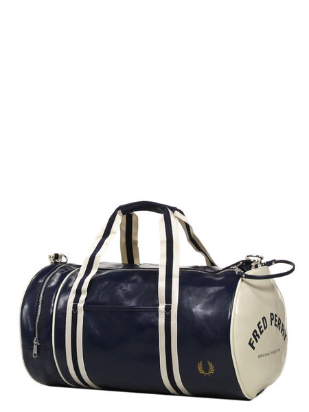 Sac de voyage cabine Classic Barrel Bag 45 cm Navy/Ecru