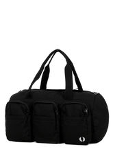 Sac de voyage Fred Perry Utility Barrel Bag 48 cm Black