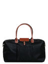 Sac de voyage Cabas Long 60 cm Noir Marron Noir Marron