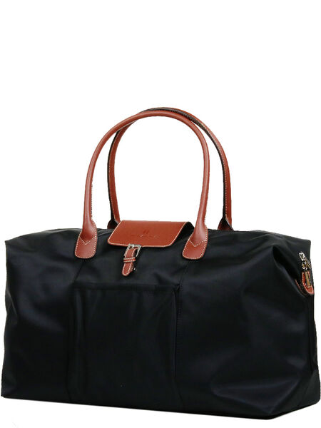 Sac de voyage Cabas Long 60 cm Noir Marron