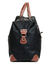 Sac de voyage cabine Week-end 55 cm Noir Marron Noir Marron