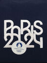 Sac polochon Paris 2024 - 46 cm Bleu