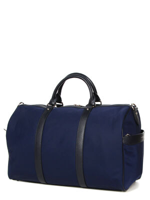 Sac de voyage Lancaster Basic Metropole 45 cm Bleu Fonc�