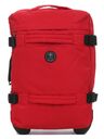 Sac de voyage cabine � roulettes Kiruna Slim 55 cm Rouge Rouge