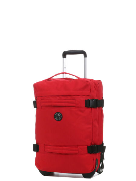 Sac de voyage cabine à roulettes Kiruna Slim 55 cm Rouge
