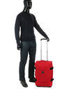 Sac de voyage cabine � roulettes Kiruna Slim 55 cm Rouge Rouge