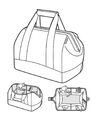 Sac de voyage cabine Allrounder M 40 cm Dots Dots