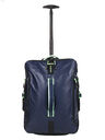 Sac de voyage � roulettes cabine 3-en-1 Paradiver Light 55 cm Night Blue/Fluo Green Night Blue/Fluo Green