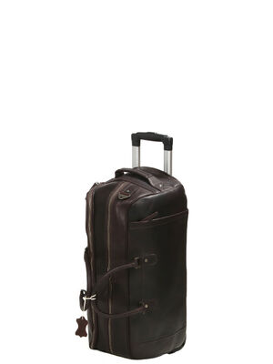 Sac de voyage trolley The Chesterfield Brand Jayven 50 cm Marron