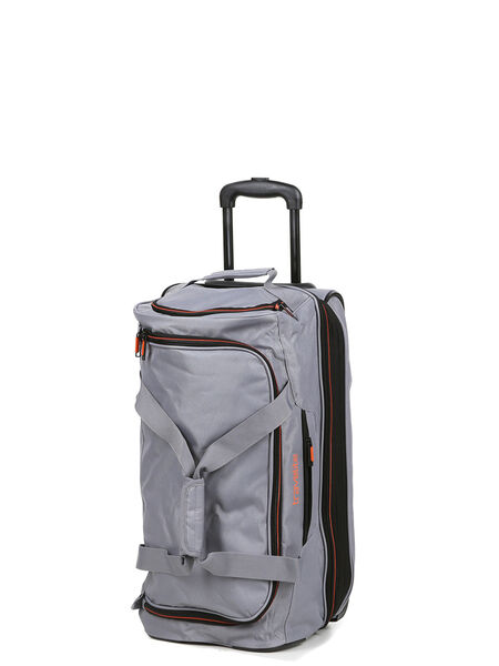 Sac de voyage cabine à roulettes Basics 55 cm - Extensible Gris Clair