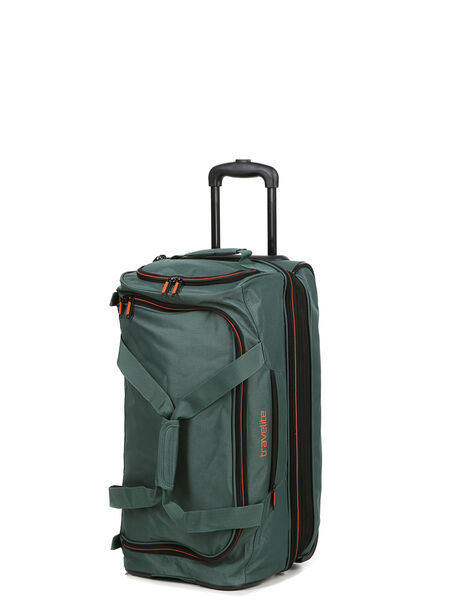 Sac de voyage cabine � roulettes Basics 55 cm - Extensible Vert Fonc�
