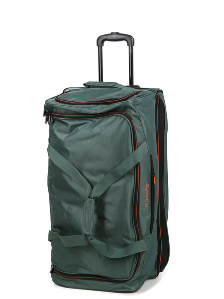 Sac de voyage à roulettes Basics 70 cm - Extensible Vert Foncé