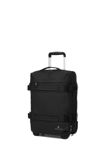 Sac de voyage cabine à roulettes Paros 50 cm Noir