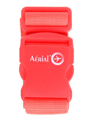 Sangle de bagages A�rial - Grande attache Rouge