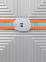 Sangle � code S�curit� Color Orange/Bleu