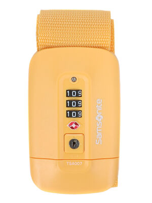 Sangle � code TSA Samsonite Yellow