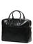 Porte-documents Aniline 40 cm - 2 compartiments Noir