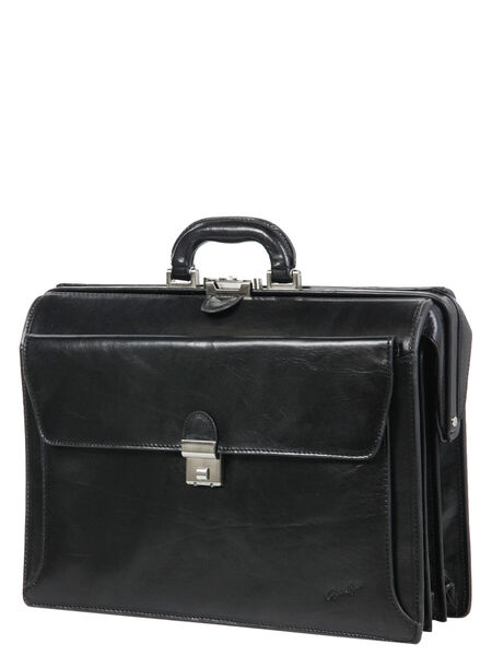 Serviette américaine New Master 44 cm - 3 compartiments Noir