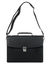 Serviette Audace 38 cm - 2 soufflets Noir