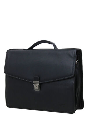 Serviette G�rard H�non Access 41 cm - 3 soufflets Noir