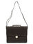 Serviette Golf 38 cm - 2 compartiments Choco