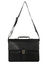 Serviette Outland 40 cm - 3 soufflets Noir