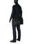 Serviette Outland 40 cm - 3 soufflets Noir
