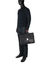 Serviette Outland 40 cm - 3 soufflets Noir
