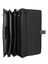 Serviette Outland 40 cm - 3 soufflets Noir