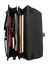 Serviette Outland 40 cm - 3 soufflets Noir