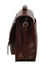 Serviette cuir Signature 37.5 cm 2 soufflets Marron