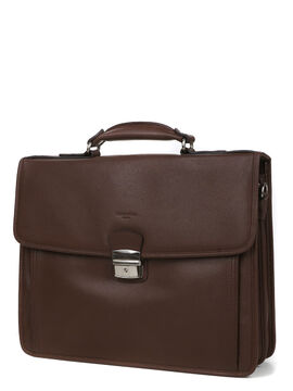 Serviette Confort 38 cm - 2 soufflets Chocolat