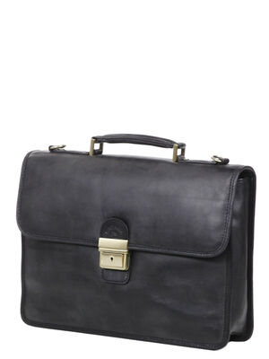 Serviette Katana Premium 38 cm - 1 soufflet Noir