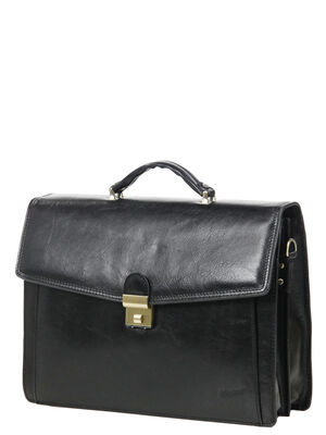 Serviette Katana Specialist 38 cm - 2 soufflets Noir