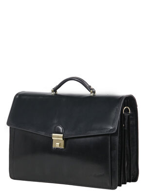 Serviette Katana Specialist 39 cm - 4 soufflets Noir