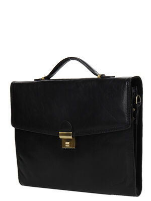 Serviette Katana Specialist 36 cm - 2 soufflets Noir