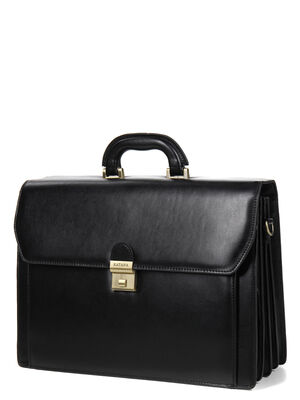 Cartable Katana Hype 40 cm - 4 soufflets Noir