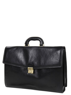 Serviette Katana Specialist 44 cm - 4 soufflets Noir