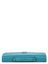 Serviette Globe Trotter 35 cm - 1 soufflet Turquoise Turquoise