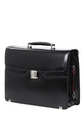 Serviette Samsonite S-Thetic LTH 43 cm - 2 soufflets Noir